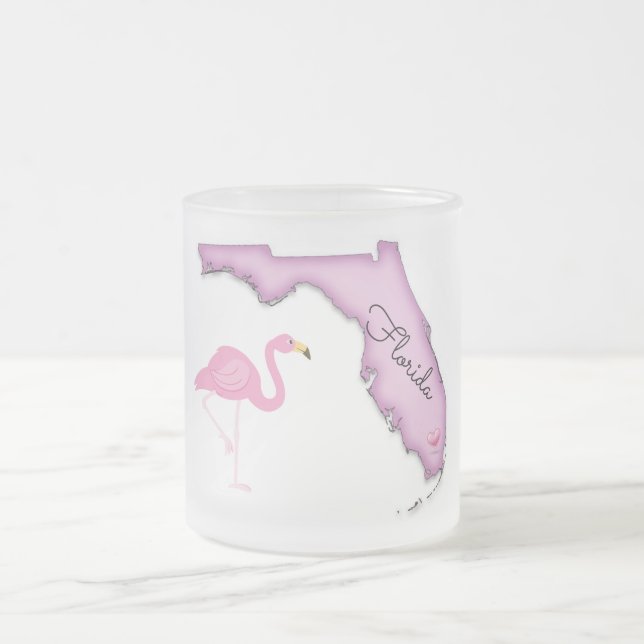 Staten Mugg/Florida-Hometown Frostad Glasmugg (Center)
