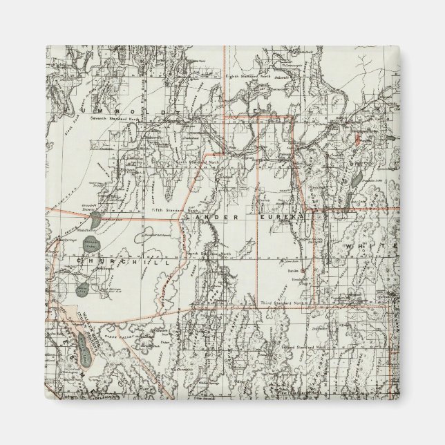 Staten Nevada Magnet (Framsidan)