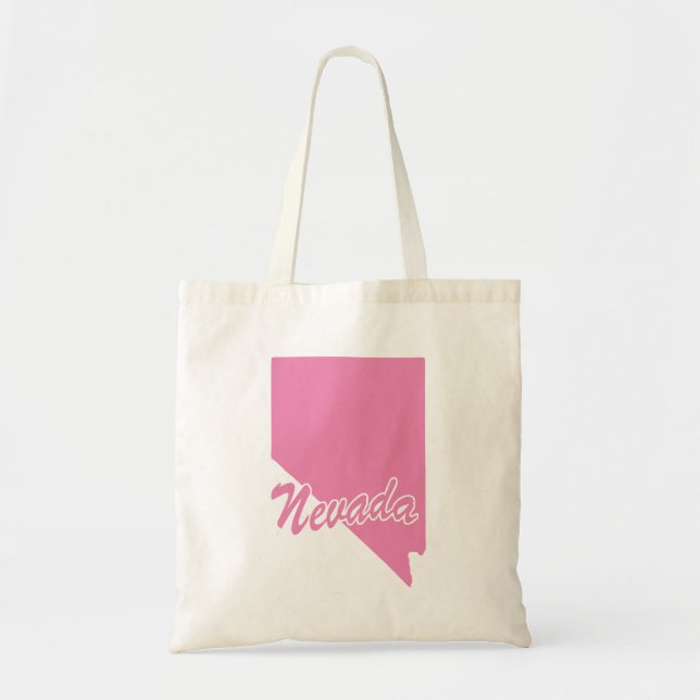 Staten Nevada Shape Tote Bag Tygkasse (Framsidan)