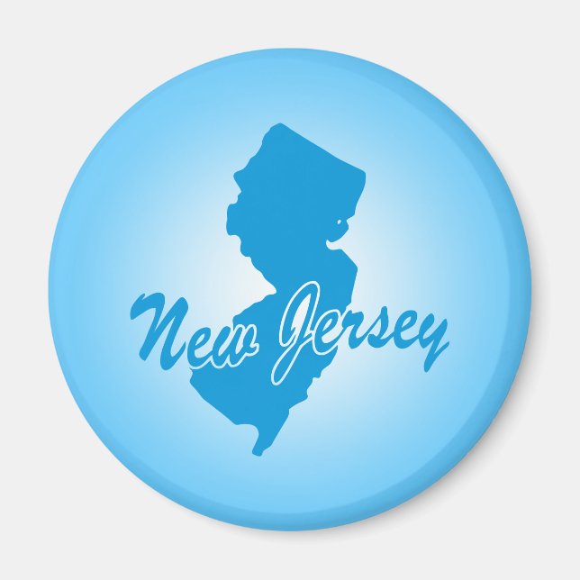 Staten New jersey Magnet (Framsidan)