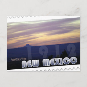 Staten new mexico 1912 års vykort