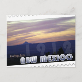 Staten new mexico 1912 års vykort
