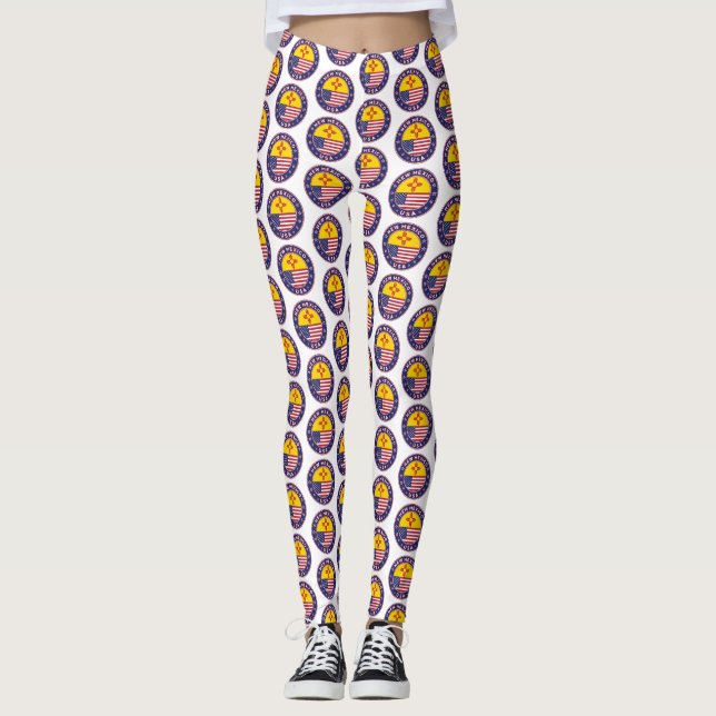 Staten New mexico Leggings (Framsida)