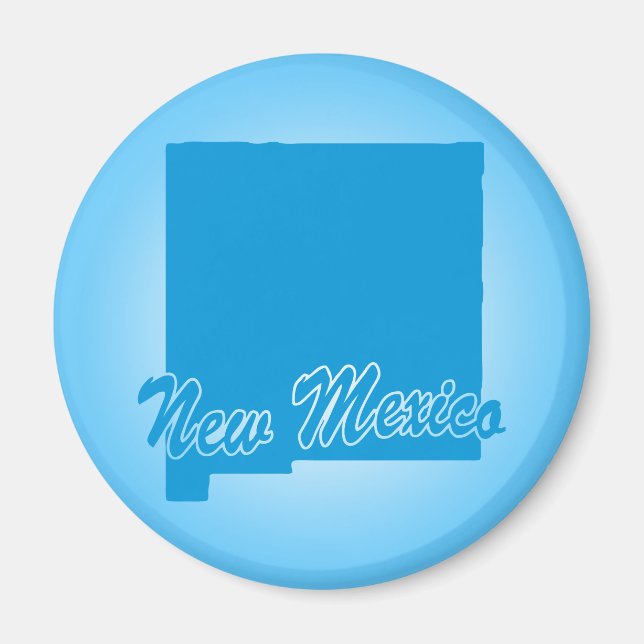 Staten New mexico Magnet (Framsidan)