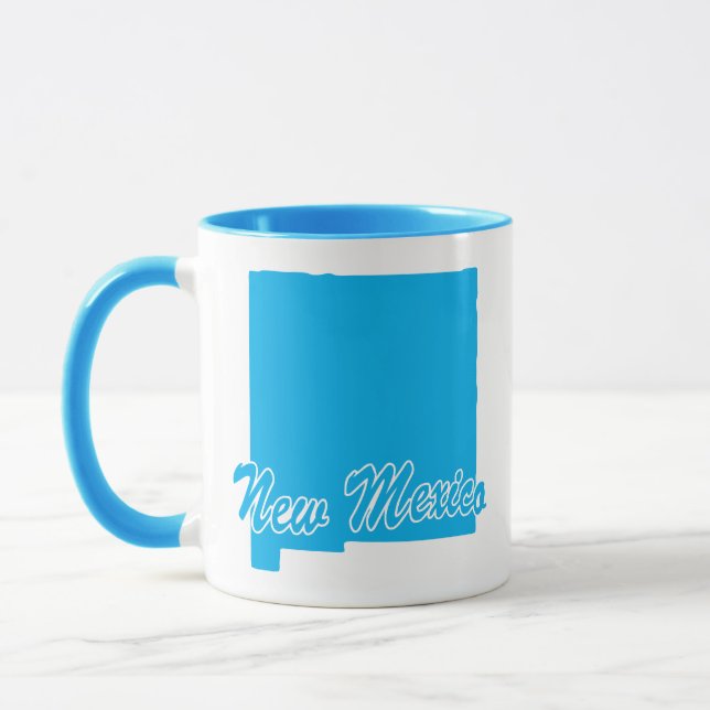 Staten New mexico Shape Mugg (Vänster)