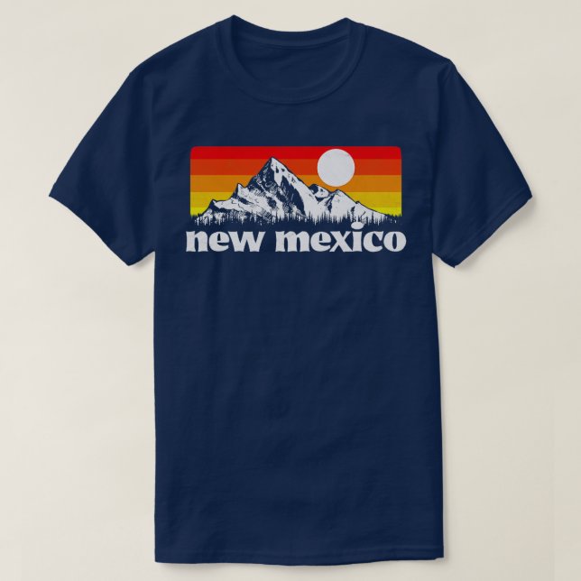 Staten New mexico T Shirt (Design framsida)