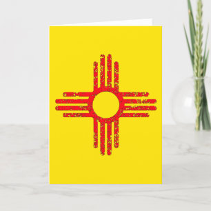 Staten New mexico Zia Sol Kort
