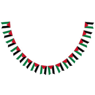 Staten Palestina land flagga