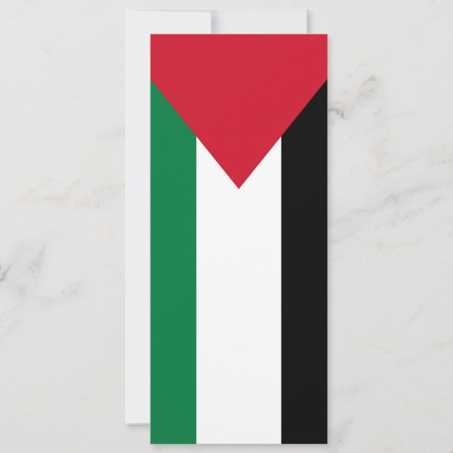 Staten Palestina land flagga (Framsida)