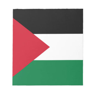 Staten Palestina land flagga Anteckningsblock