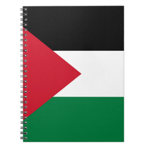 Staten Palestina land flagga Anteckningsbok