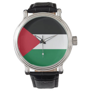Staten Palestina land flagga Armbandsur