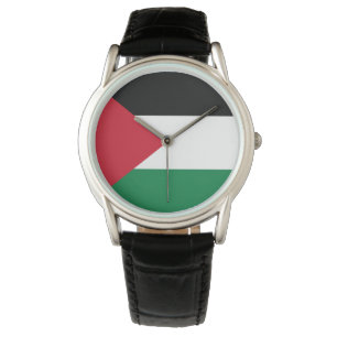 Staten Palestina land flagga Armbandsur