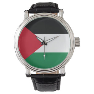 Staten Palestina land flagga Armbandsur