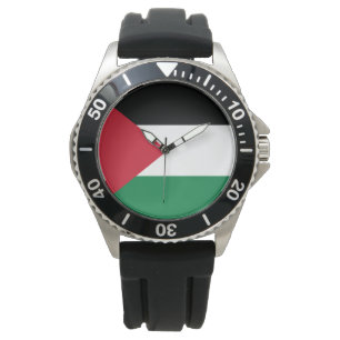 Staten Palestina land flagga Armbandsur