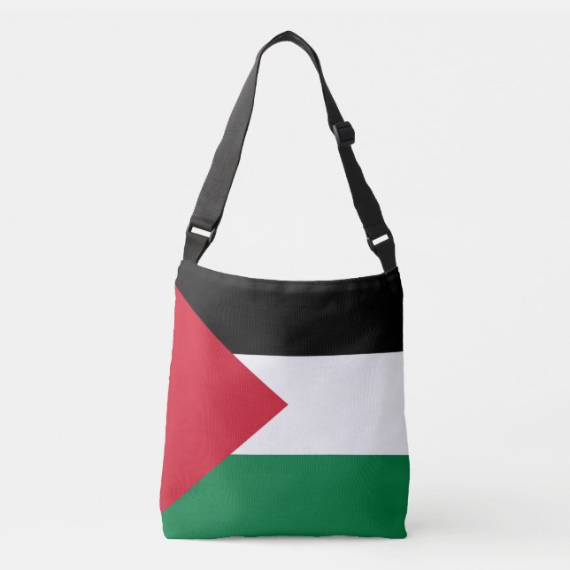 Staten Palestina land flagga Axelväska (Framsida)