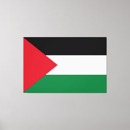 Staten Palestina land flagga Canvastryck