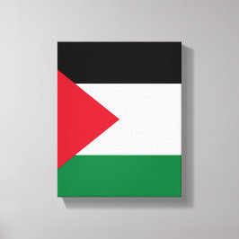 Staten Palestina land flagga Canvastryck