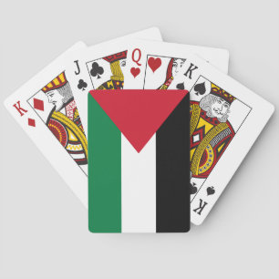 Staten Palestina land flagga Casinokort