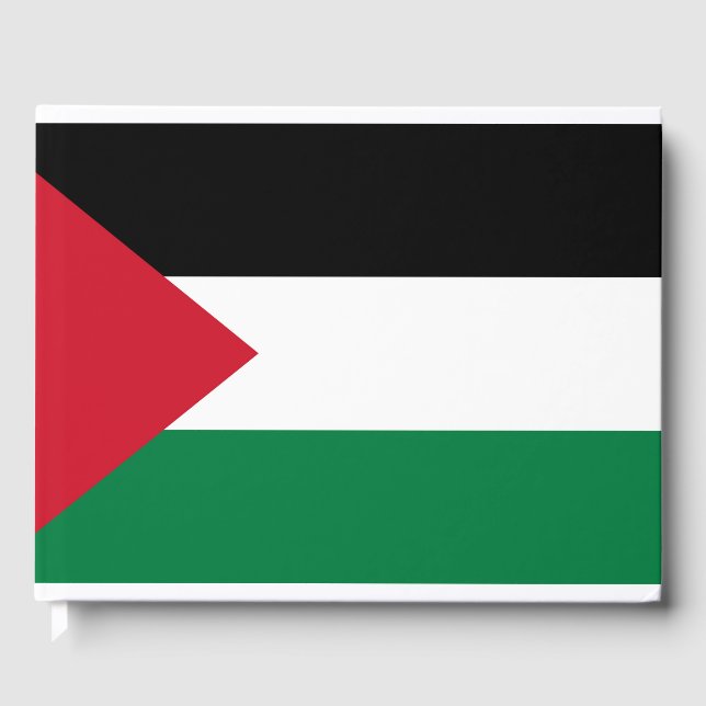 Staten Palestina land flagga Gästböcker (Framsida)