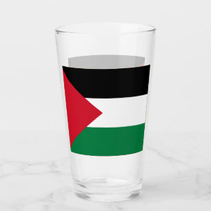 Staten Palestina land flagga Glaskopp