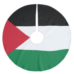 Staten Palestina land flagga Julgransmatta Borstad Polyester