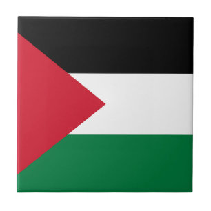 Staten Palestina land flagga Kakelplatta