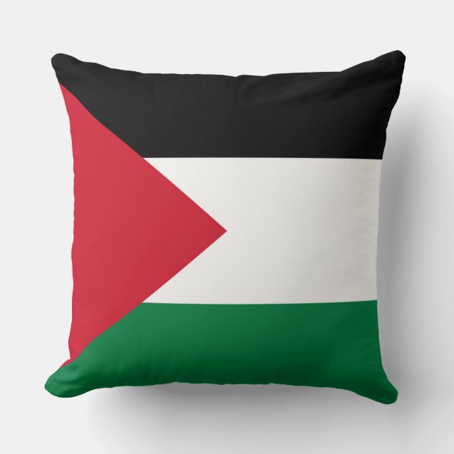Staten Palestina land flagga Kudde (Framsida)