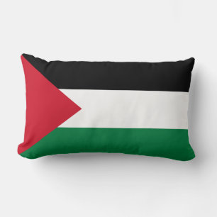 Staten Palestina land flagga Lumbarkudde