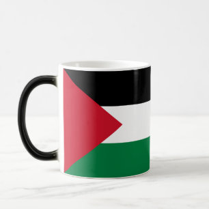 Staten Palestina land flagga Magisk Mugg