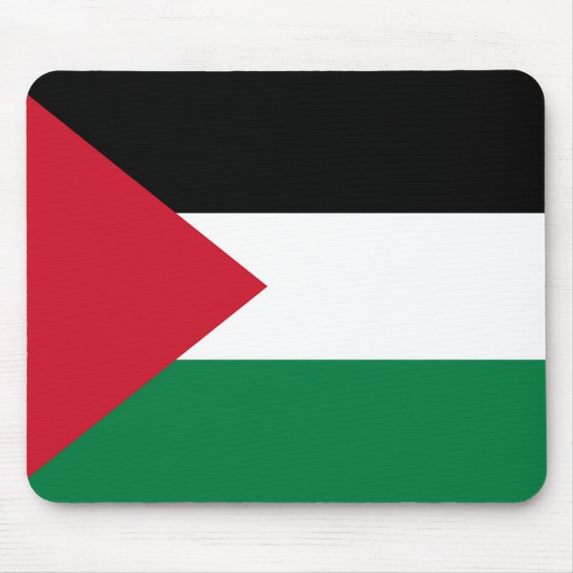 Staten Palestina land flagga Musmatta (Framsidan)