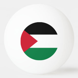 Staten Palestina land flagga Pingisboll