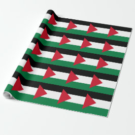 Staten Palestina land flagga Presentpapper