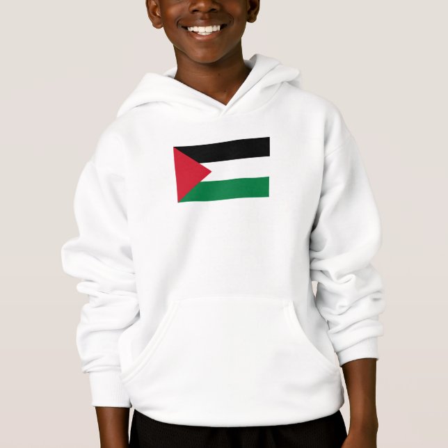 Staten Palestina land flagga T Shirt (Framsida)