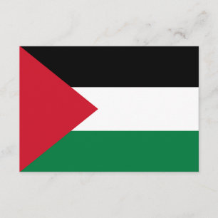 Staten Palestina land flagga Tilläggskort