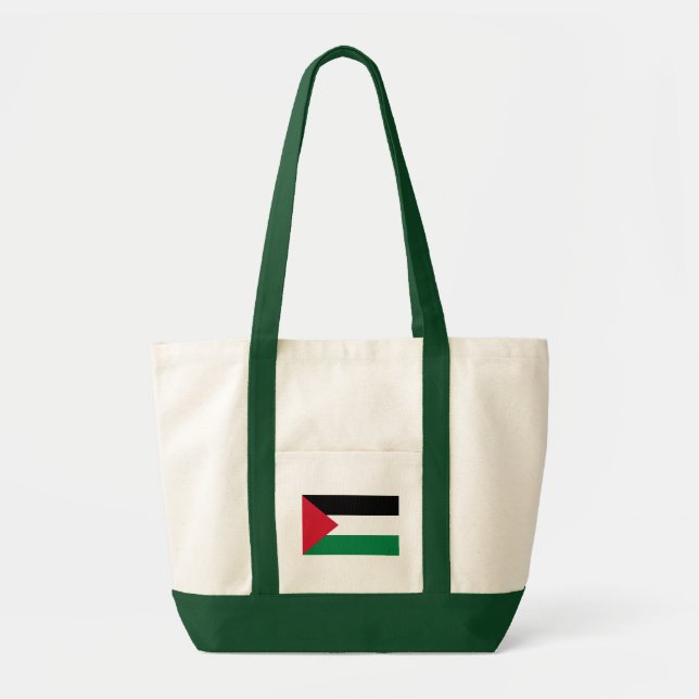 Staten Palestina land flagga Tygkasse (Framsidan)