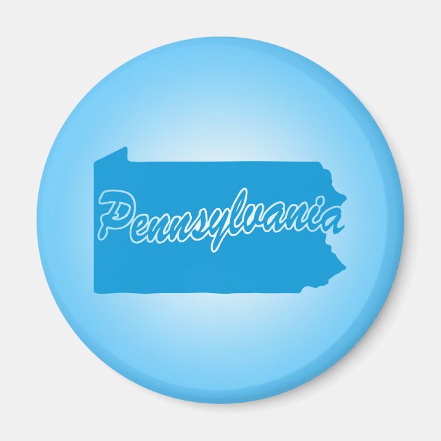 Staten Pennsylvania Magnet (Framsidan)
