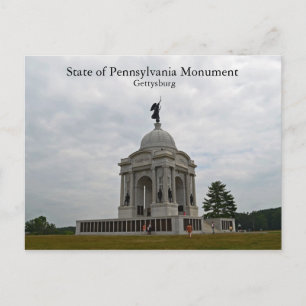 Staten Pennsylvania Monument Vykort