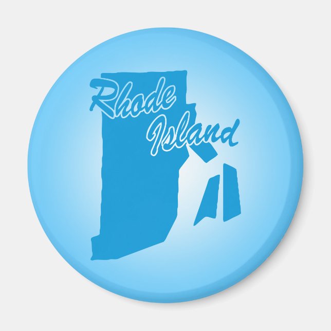 Staten Rhode island Magnet (Framsidan)