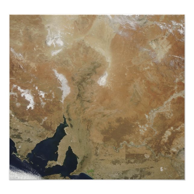 Staten södra Australien Fototryck (Framsidan)