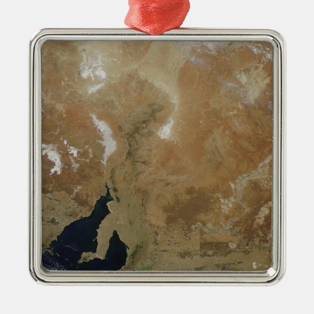 Staten södra Australien Julgransprydnad Metall (Framsidan)