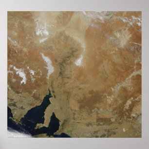 Staten södra Australien Poster