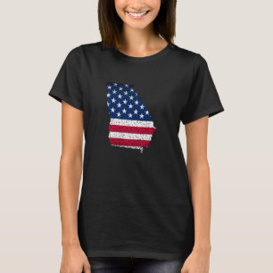 Staten USA flagga, för manar kvinnor i patriotiska T Shirt