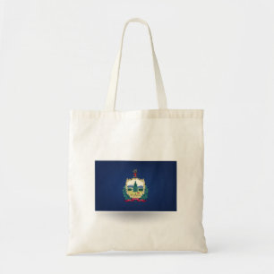 Staten Vermont Flagga Tote Bag Tygkasse