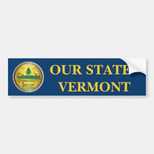 Staten Vermont underbar försegling Bildekal