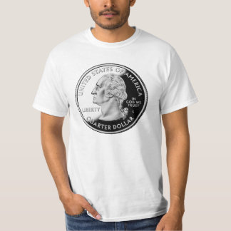 Staten Washington inkvarterar T-tröja Tee Shirt