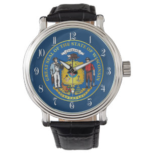 Staten Wisconsin-sälen Armbandsur