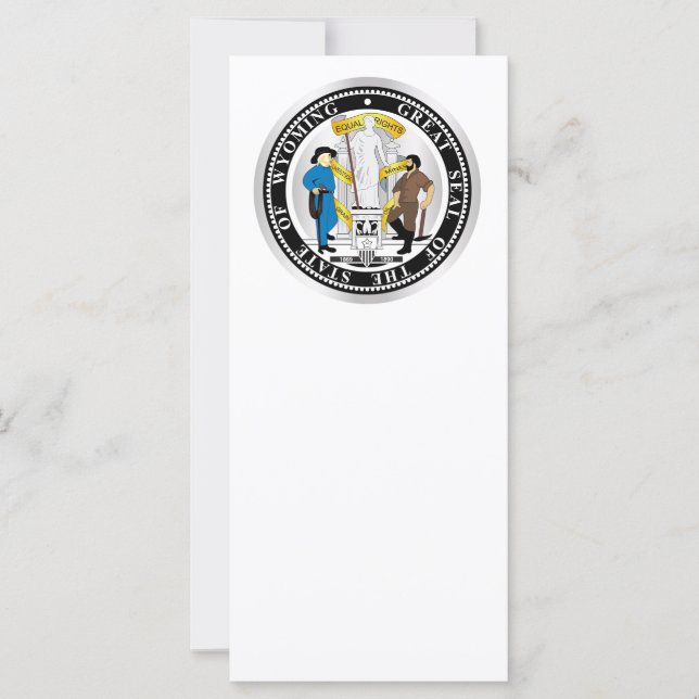 Staten Wyoming-säl (Framsida)