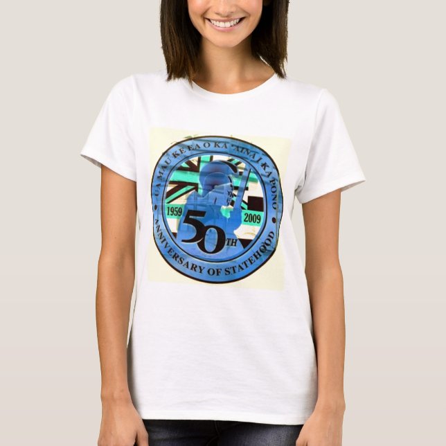 Statens 50:e firande emblem tee shirt (Framsida)
