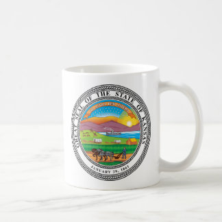 Statens Kansas Underbara sigill Kaffemugg